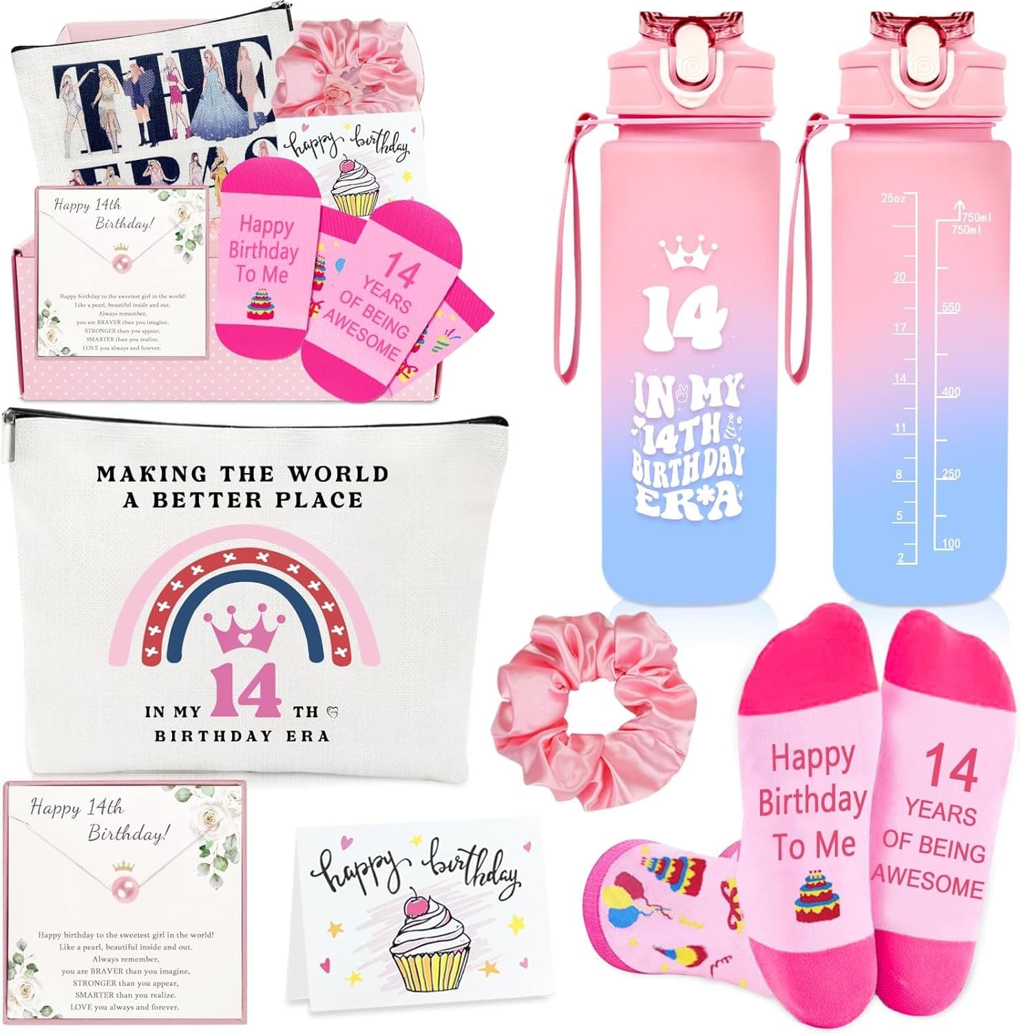 Awfrky 14 Year Old Girl Gifts| Gifts for 14 Year Old Girls| 14th Birthday Gift