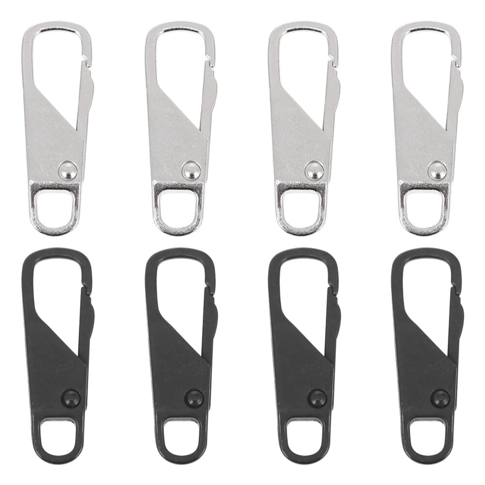 8 Pcs Back Zipper Puller Helper Clothes Accessories Spare Parts for Tabs