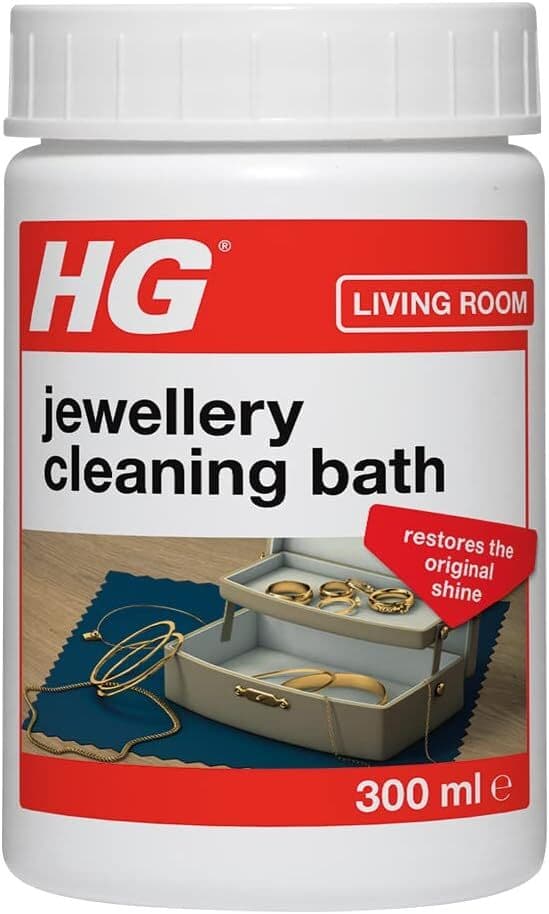 HG Jewellery| Liquid Cleaning Bath| Gold and Silver Fine Dress  - 300ml