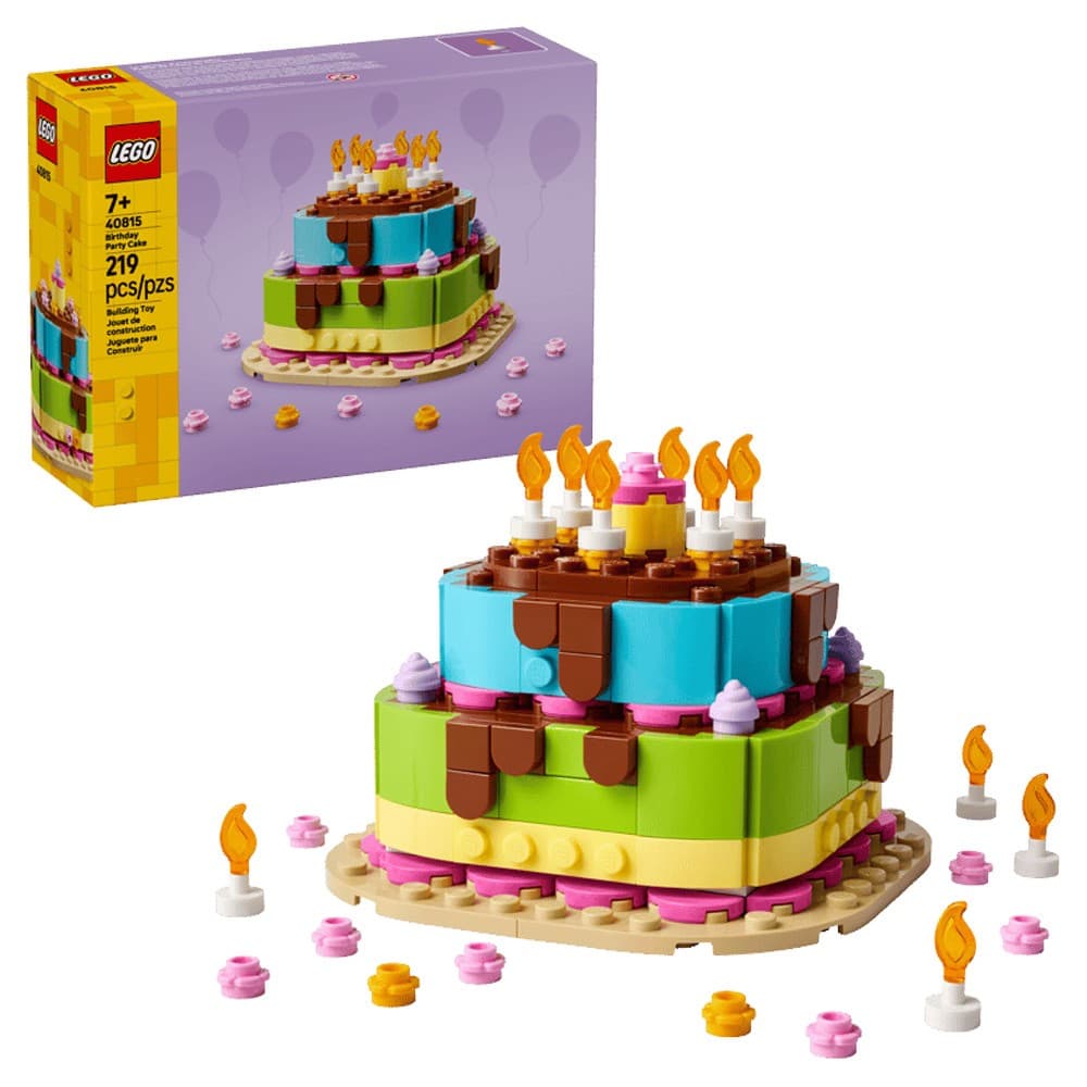 LEGO Iconic 40815 Birthday Party Cake Age 7+ 219pcs