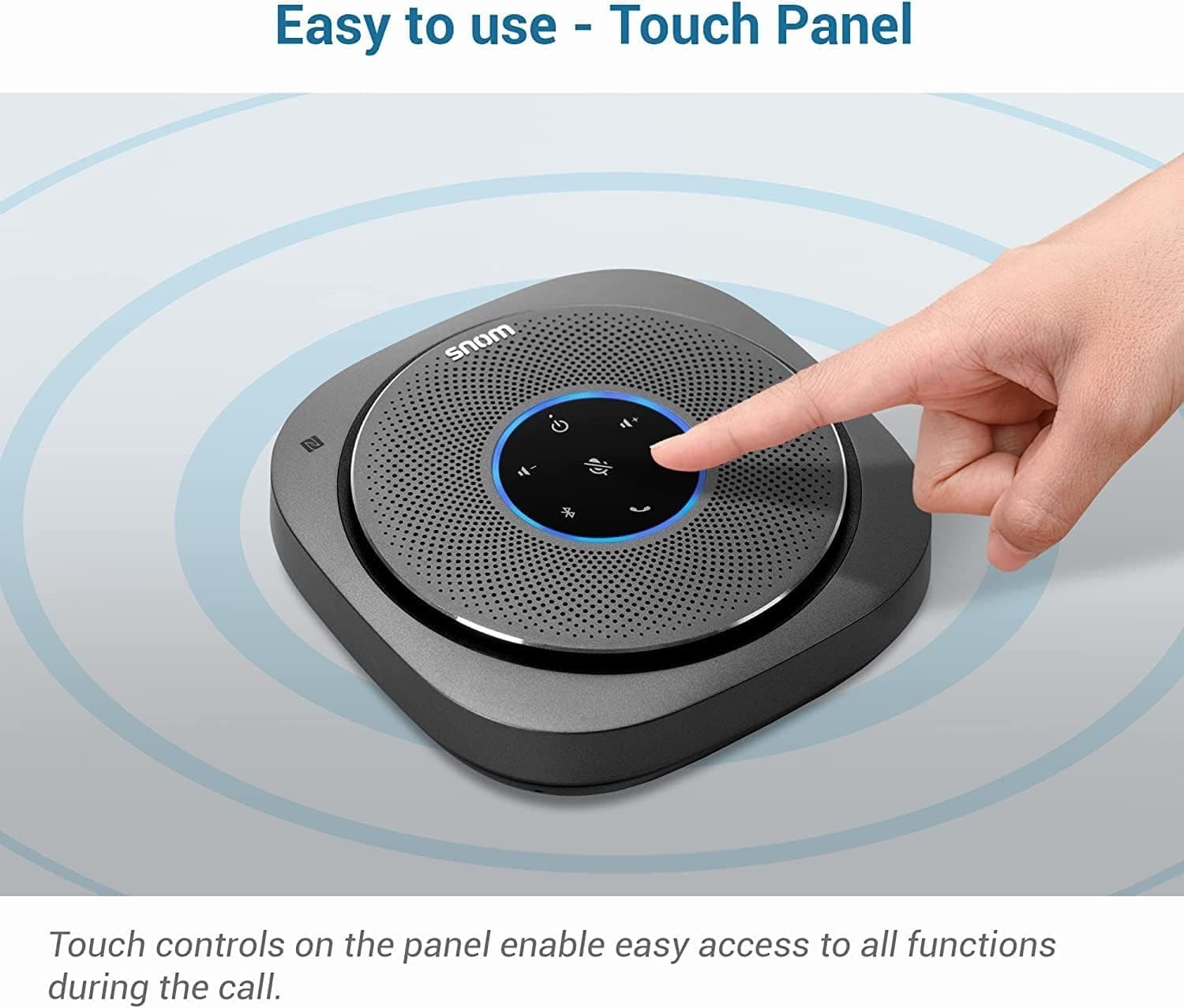 Voice over IP SNOM USB Speakerphone C300 Bluetooth NEW view 2