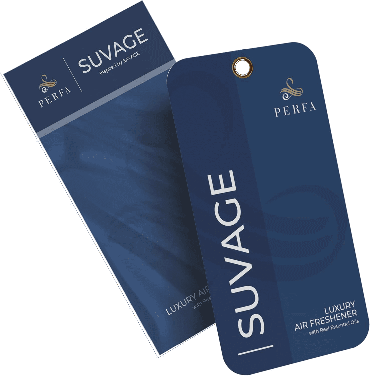 Savage Disposable Card Freshener for Men | Car Scents Air Freshener with Suvage