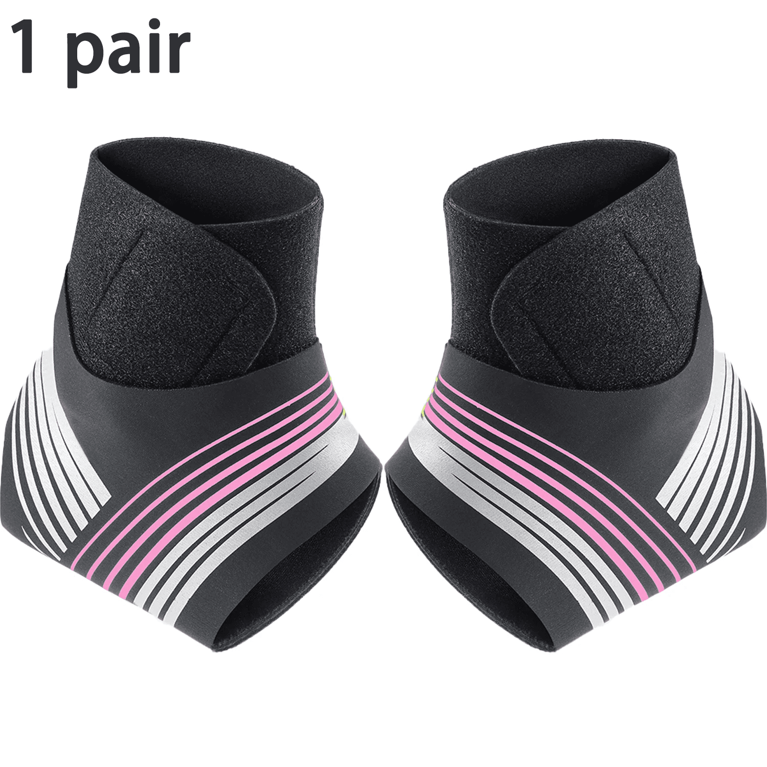 2 Piece Sports Ankle Compression Strap Ankle Support Stabilizer Tendon Pain Reli
