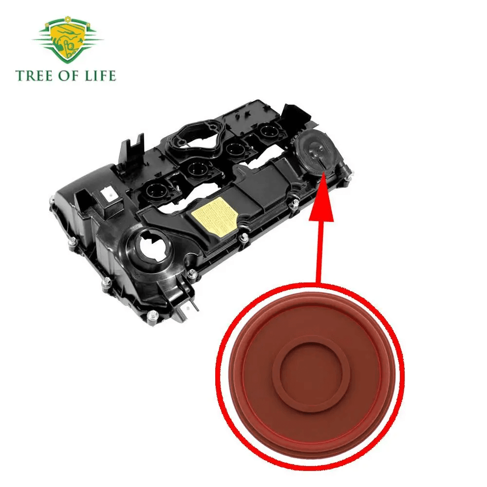 Engine Valve Cover Diaphragm Membrane Seal for BMW N43 1'/3'/5' E81 E82 E87 E88 view 2