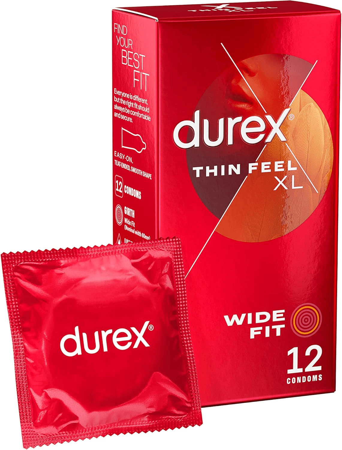 Thin Feel XL Condoms| Pack of 12