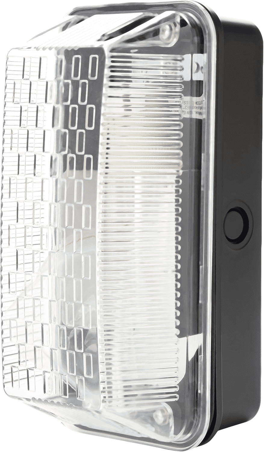 Powermaster S6354 Rectangular Bulkhead Light| 100 W| Black