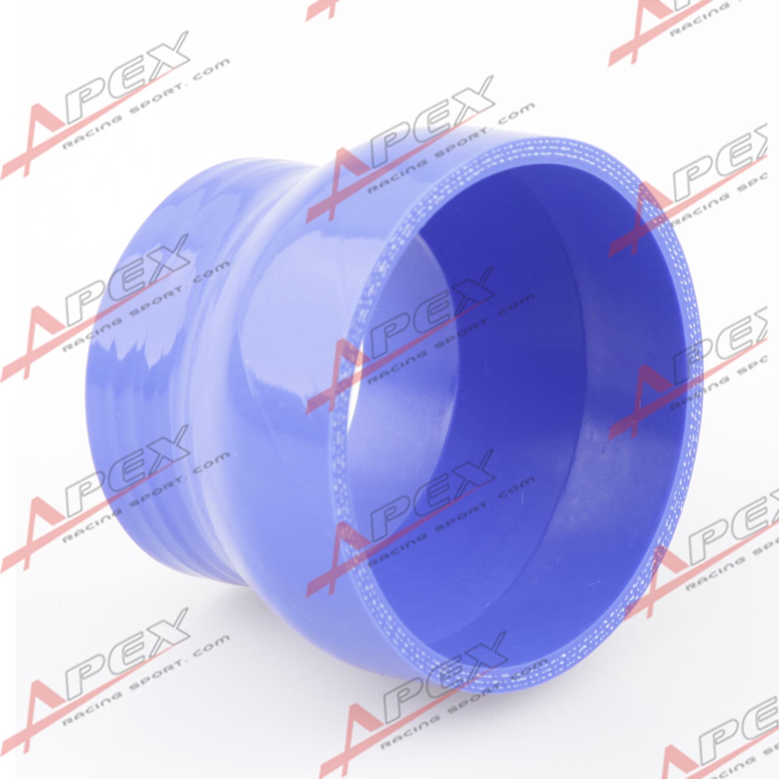 3Ply 2\" To 1.75'' inch Straight Reducer 76.2mm Silicone Hose Coupler Pipe Blue