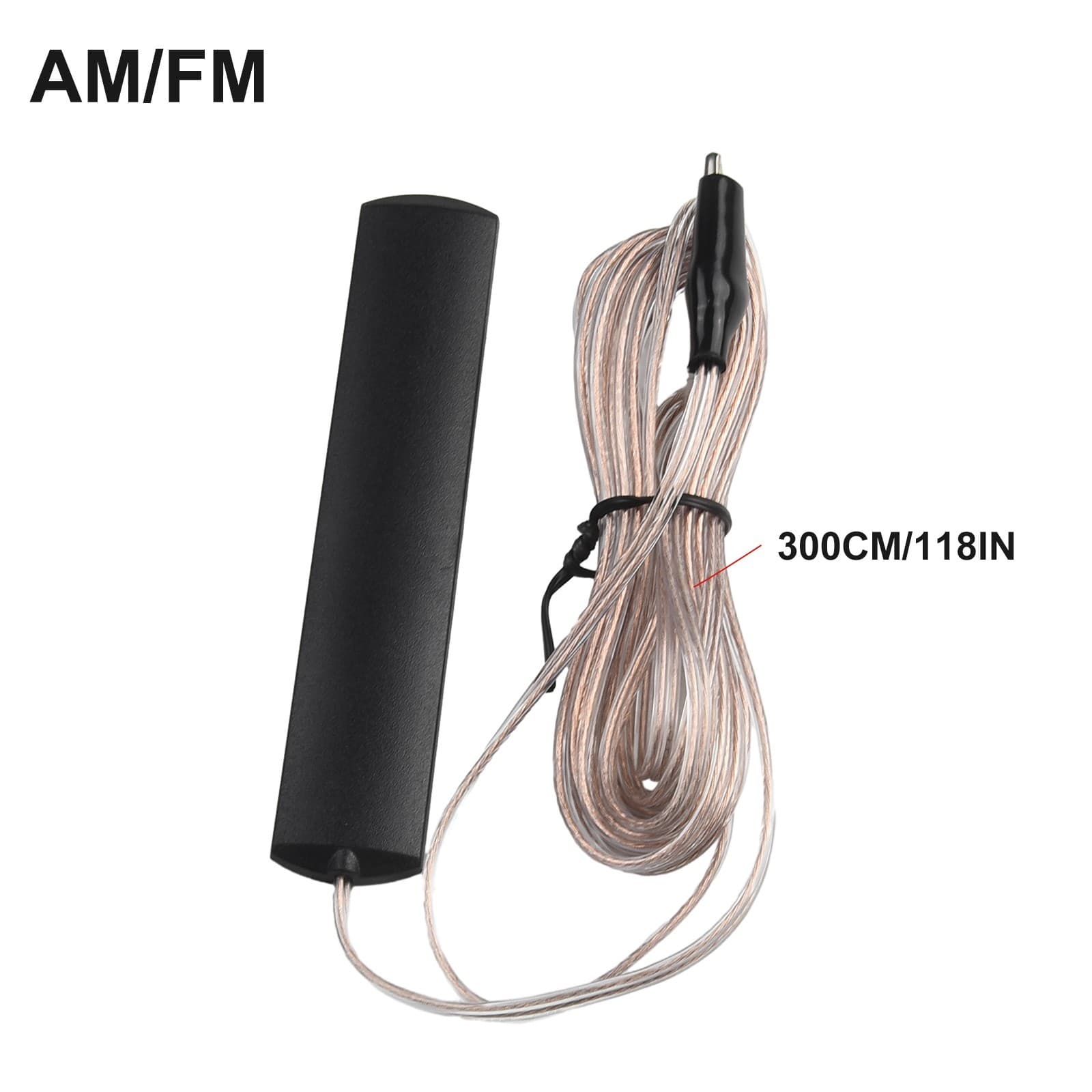 New Radio FM Stereo Antenna Clip On Indoor Signal Enhance Stable Transfer