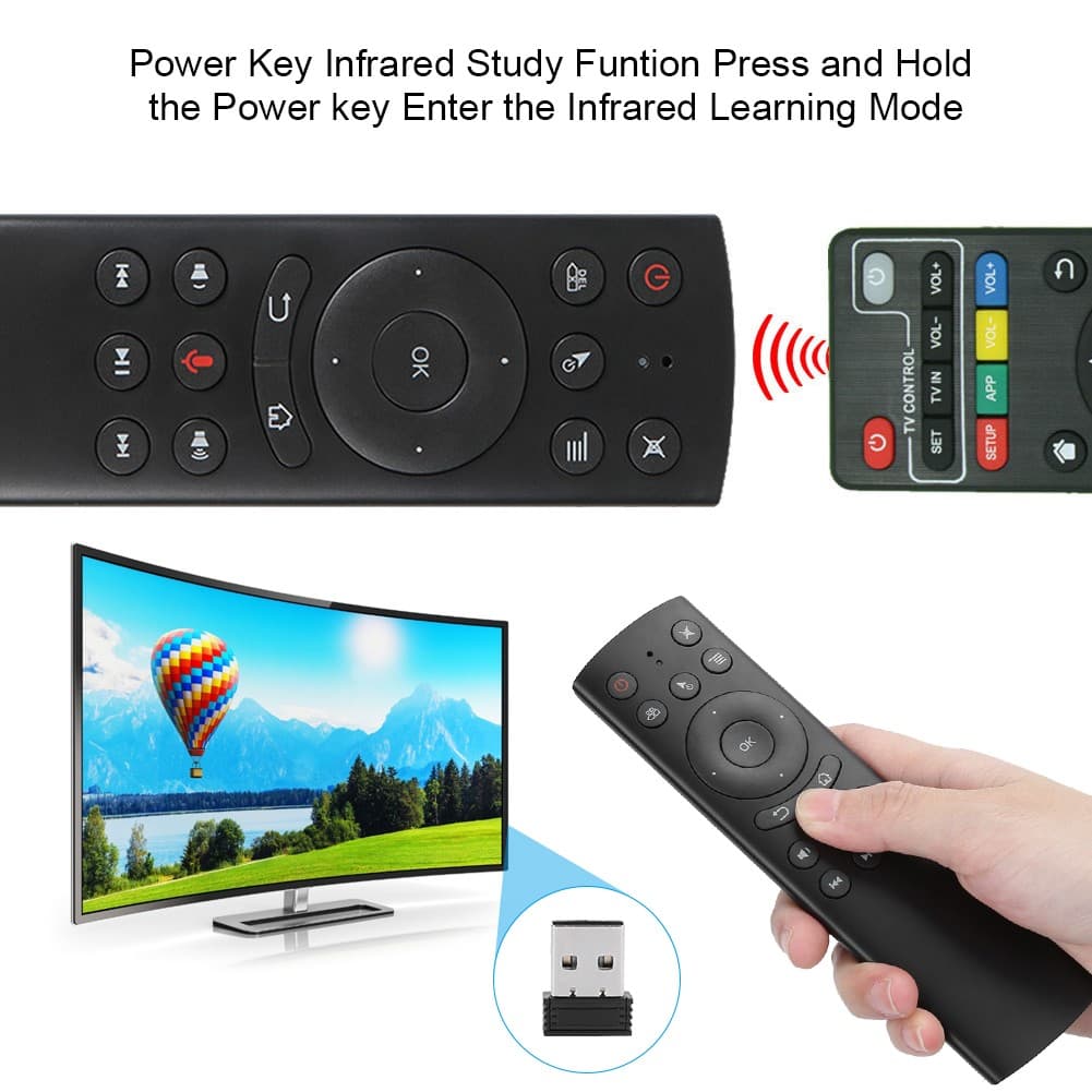 G20 Mini Keyboard 2.4G Technology Wireless Remote Control With Gyroscope Voice