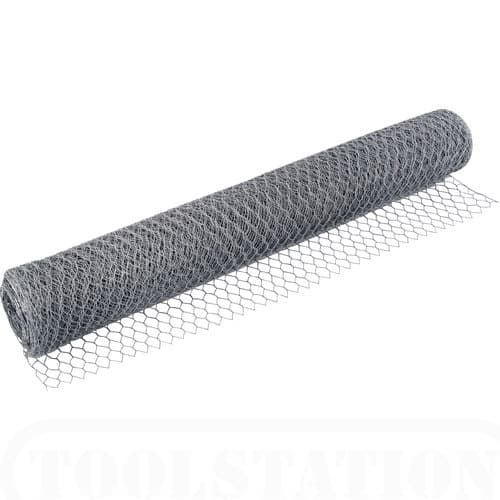Chicken Wire Netting 900 tall 3ft 50mm 50 meter animal wire fencing bird aviary view 2