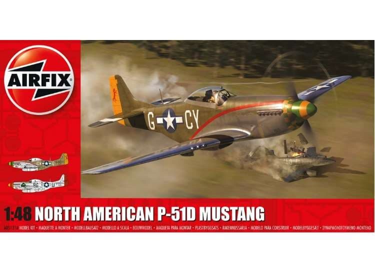Airfix AA05131A 1/48 - North American P-51D Mustang