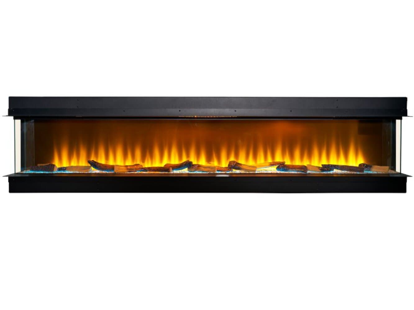 Adam Sahara Electric Inset Media Wall Panoramic Fire 81 Inch 2000mm