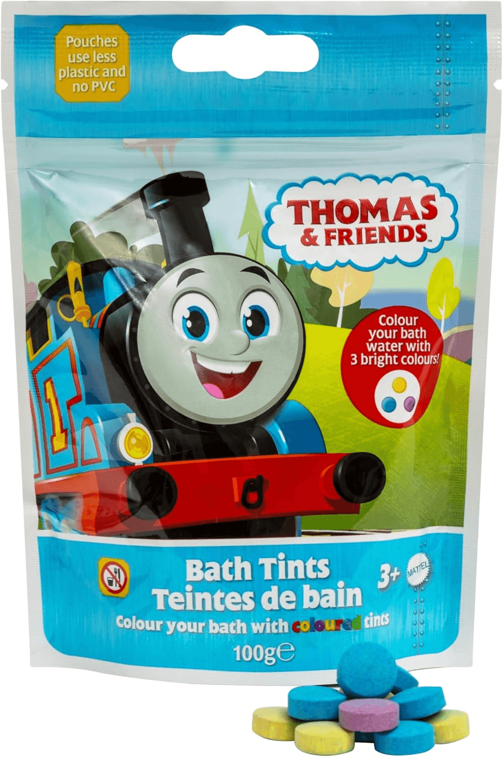 Children'S Bath Tints 100G - Bath Drops - Bath Fizzers - Multicolour view 2