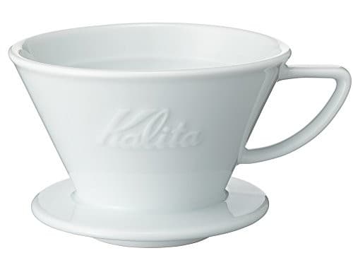 Kalita Highly Insulated Ceramic Coffee Dripper Hasami Ware Hasami 2-4 Person Wav