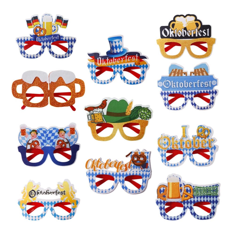 Oktoberfest Glasses Prom Sunglasses October Party Decorations