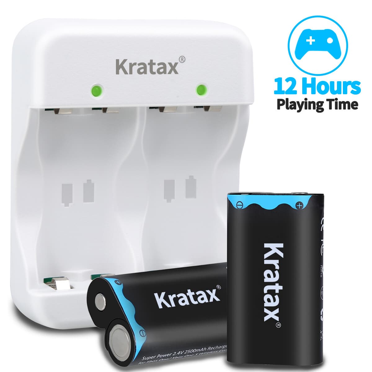 Xbox One Rechargeable Controller Battery Pack+Charger for Xbox One Series S X