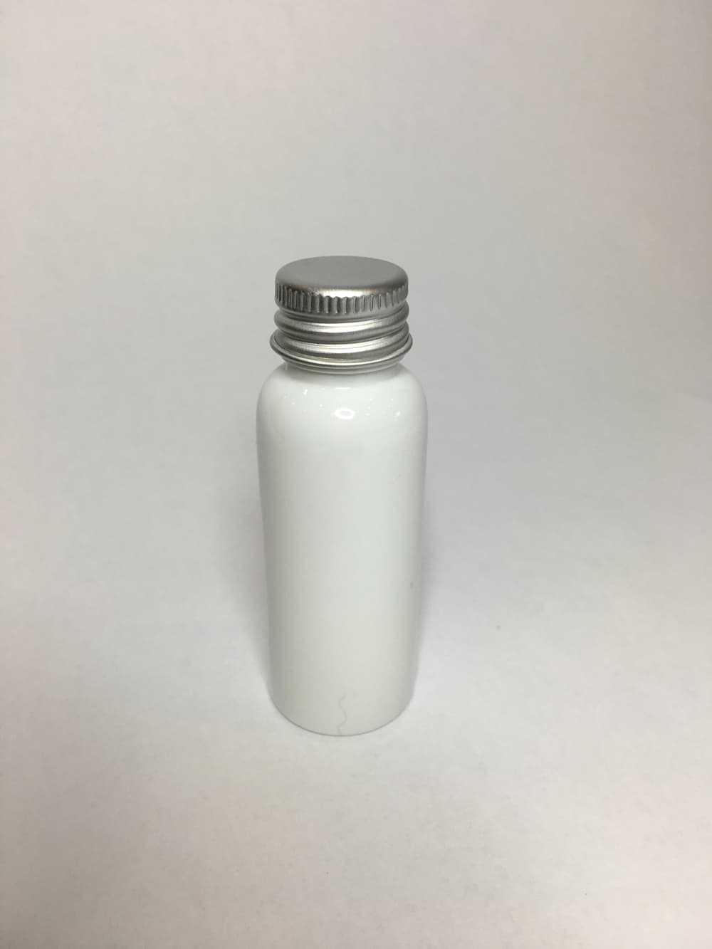 30ml White Boston bottles With Aluminium Screw Top Cap *ANY AMOUNT*