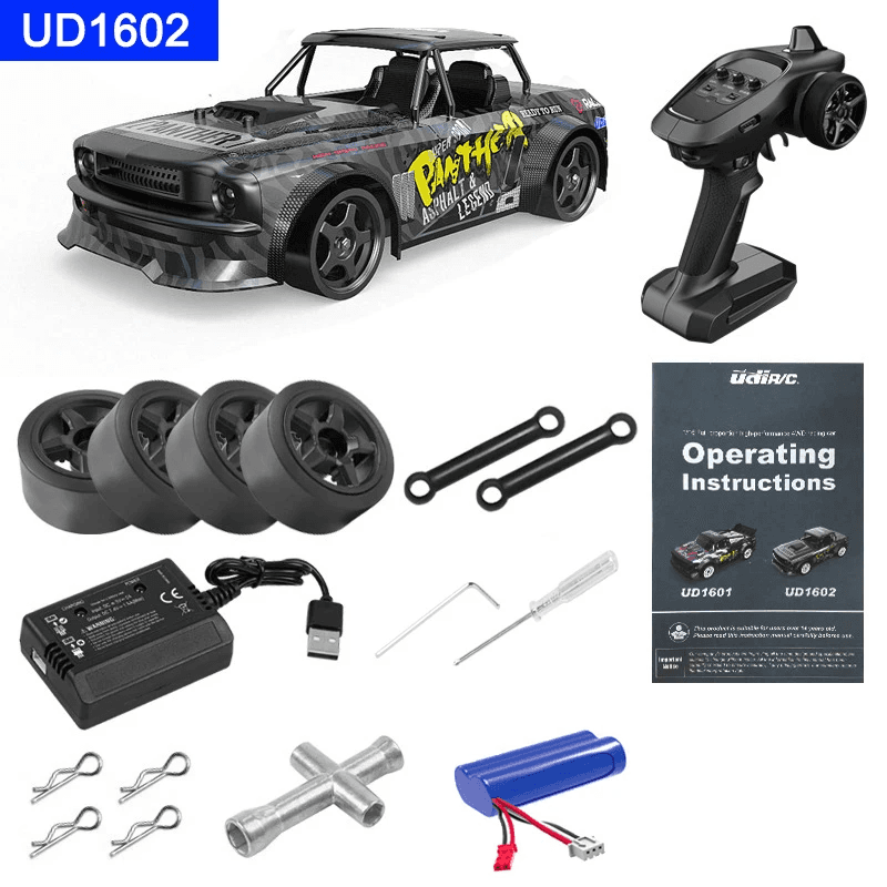 Udirc RC Racing Car 1/16 UD1601 UD1602 UD1603 UD1604 UD1607 UD1608 RC Car High S