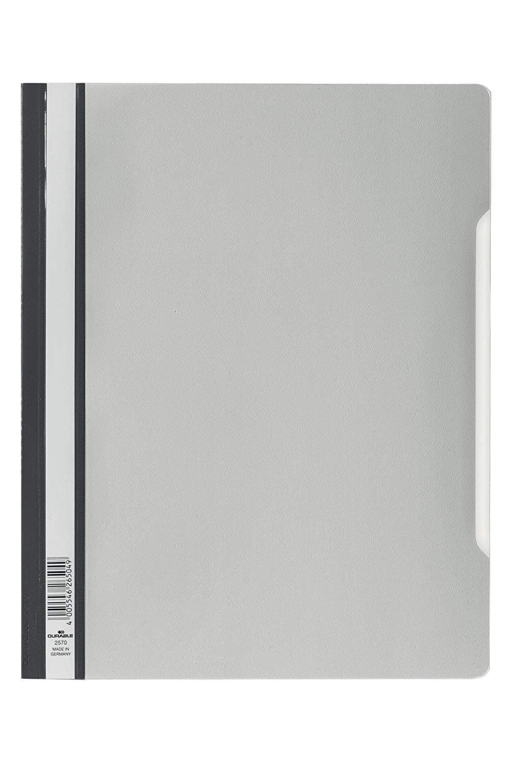 DURABLE HUNKE and YOKE HOME PREVIEW FOLDER HARD FOIL GREY