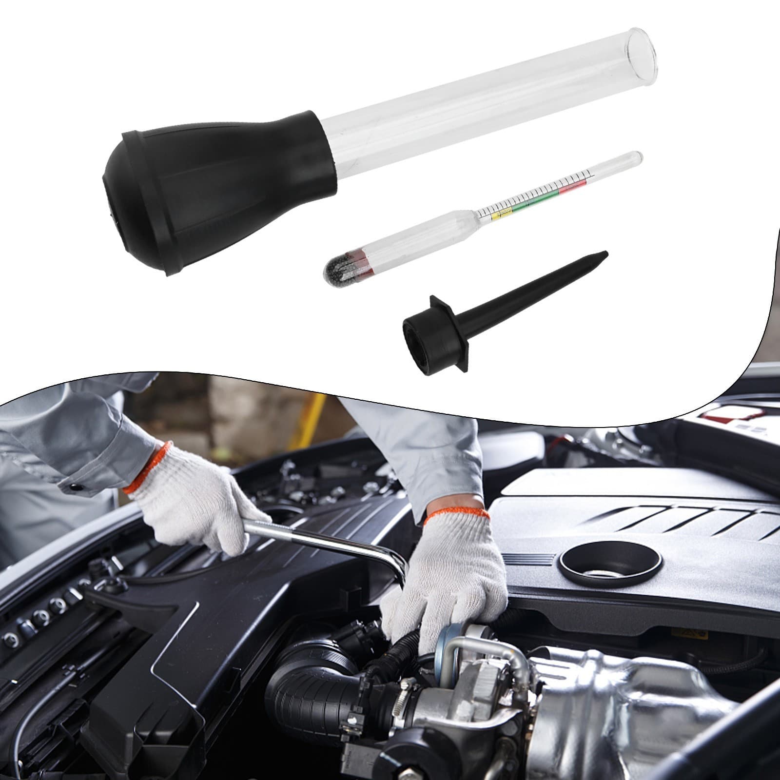 Dual Functionality Hydrometer Suitable for Acidic and Alkaline Solutions