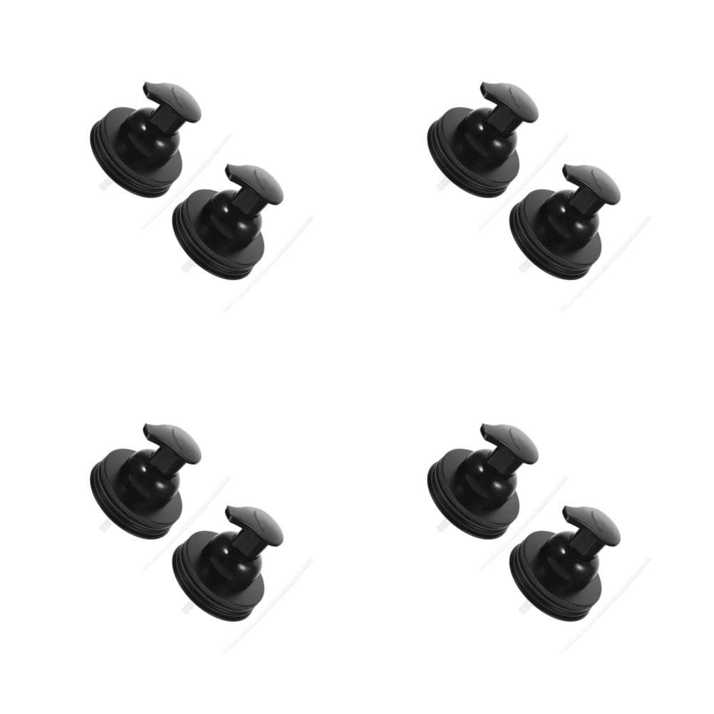 8 pcs Soap Bottle Pump Replacement - 70mm Mason Jar Lid For Bathroom Dispenser