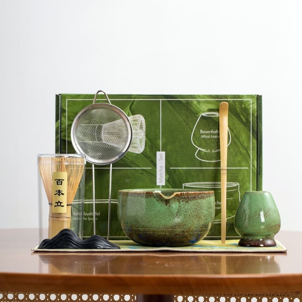 Match Bowl Matcha Brush Tea Sticks Green Tea Whisk  for Tea Lovers
