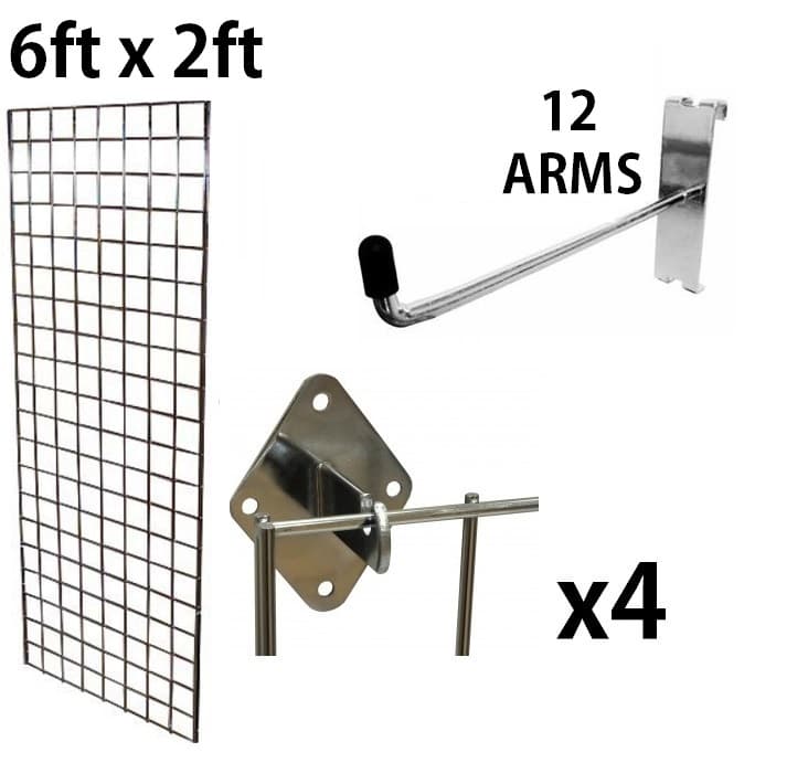 For Nerf Gun Display Kids Bedroom Storage Childrens Room Wall Hanging Grid Mesh