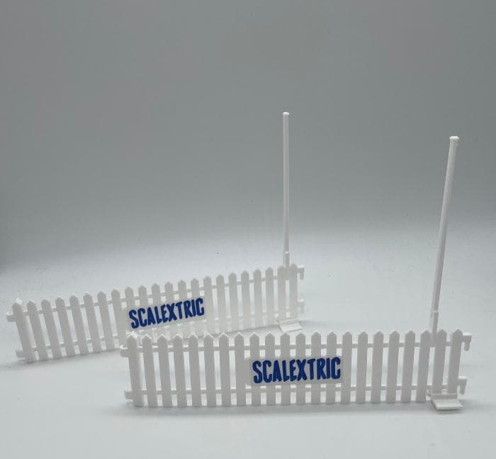 Greenhills Carrera SCX Repro Picket Fencing x 2 - NEW - MACC768 view 2