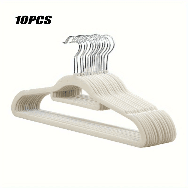 Velvet Clothes Hangers 360° Rotating Hooks Non Slip Heavy Duty Space