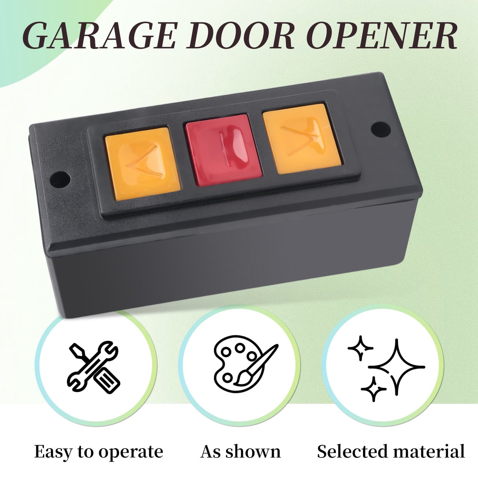 Garage Door Opener| Electric Door Roll  Lock Box|  Mounted Concealed5923 view 2