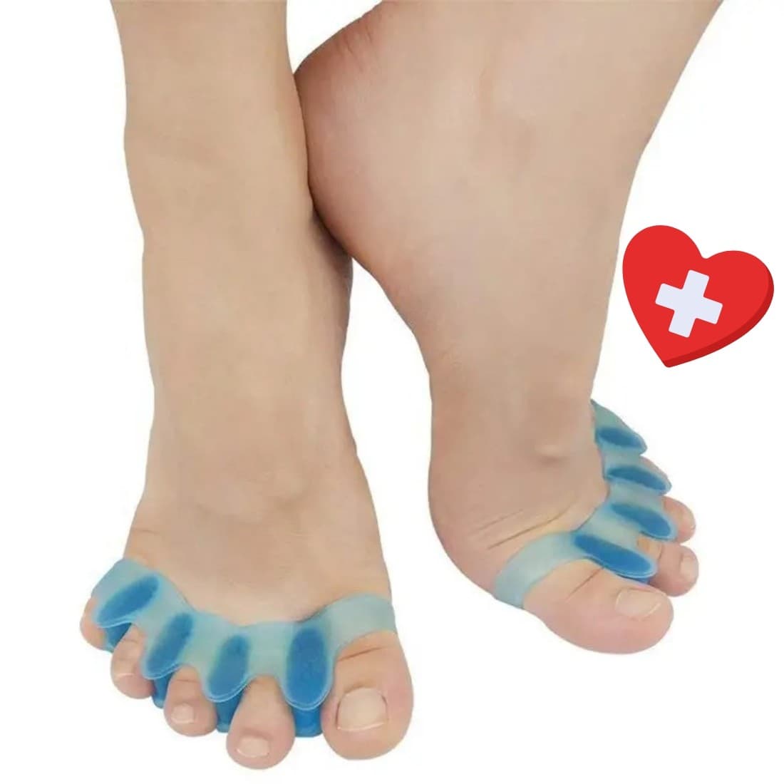 Concealer (Pair) Silicone Johns| Reusable Toe Separator