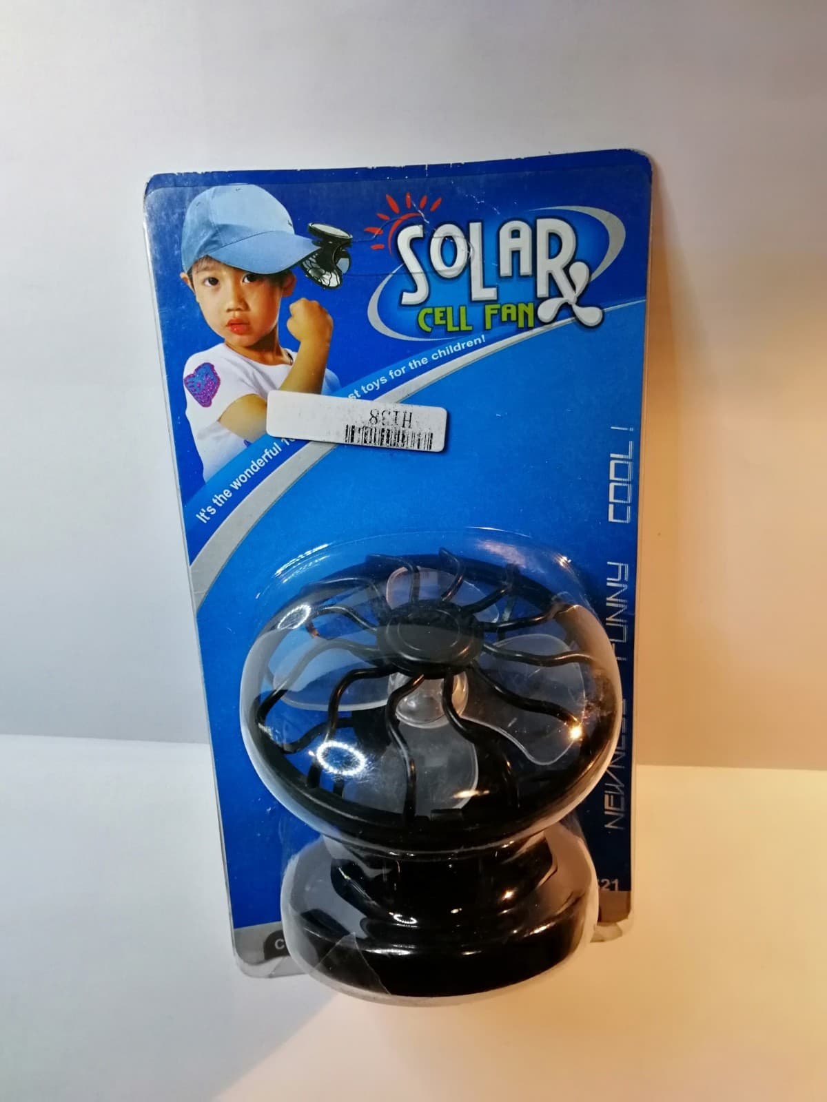 Solar Energy Fan New with Clip Blade Size 6 cm Panel Incl.