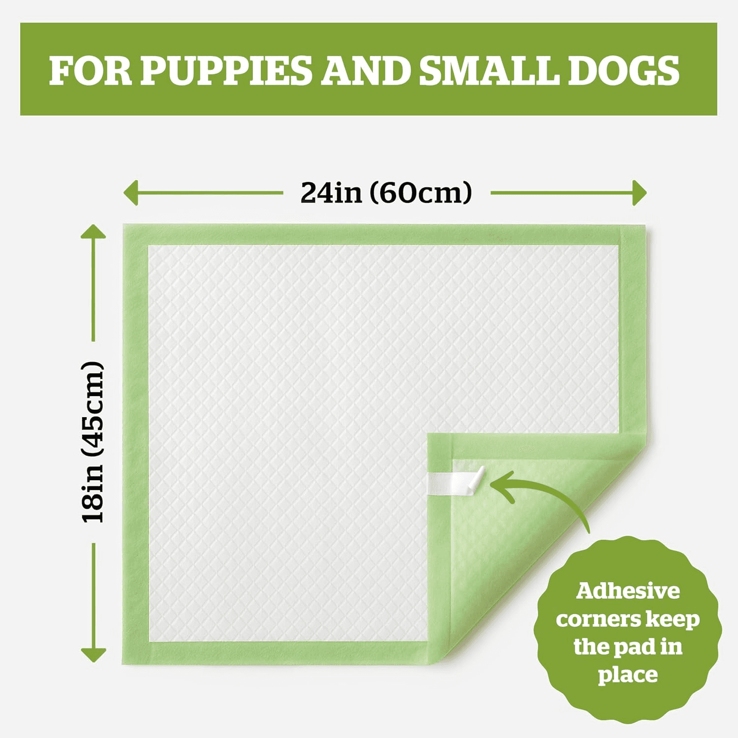 Pogi'S Puppy Training Pads with Sticky Tabs – Eco-Friendly| Odour Blocking and Sup view 2