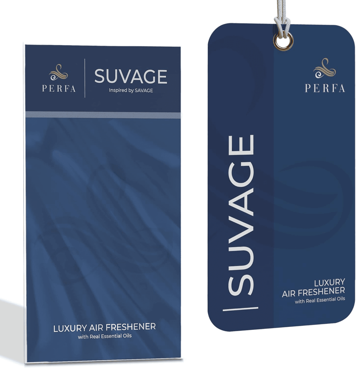 Savage Disposable Card Freshener for Men | Car Scents Air Freshener with Suvage view 2
