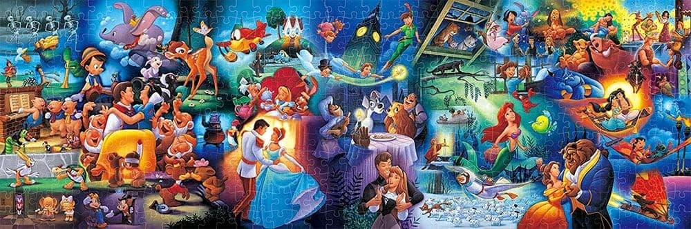 New Tenyo DG-456-741 Disney character famous scenes collection 456 piece puzzle