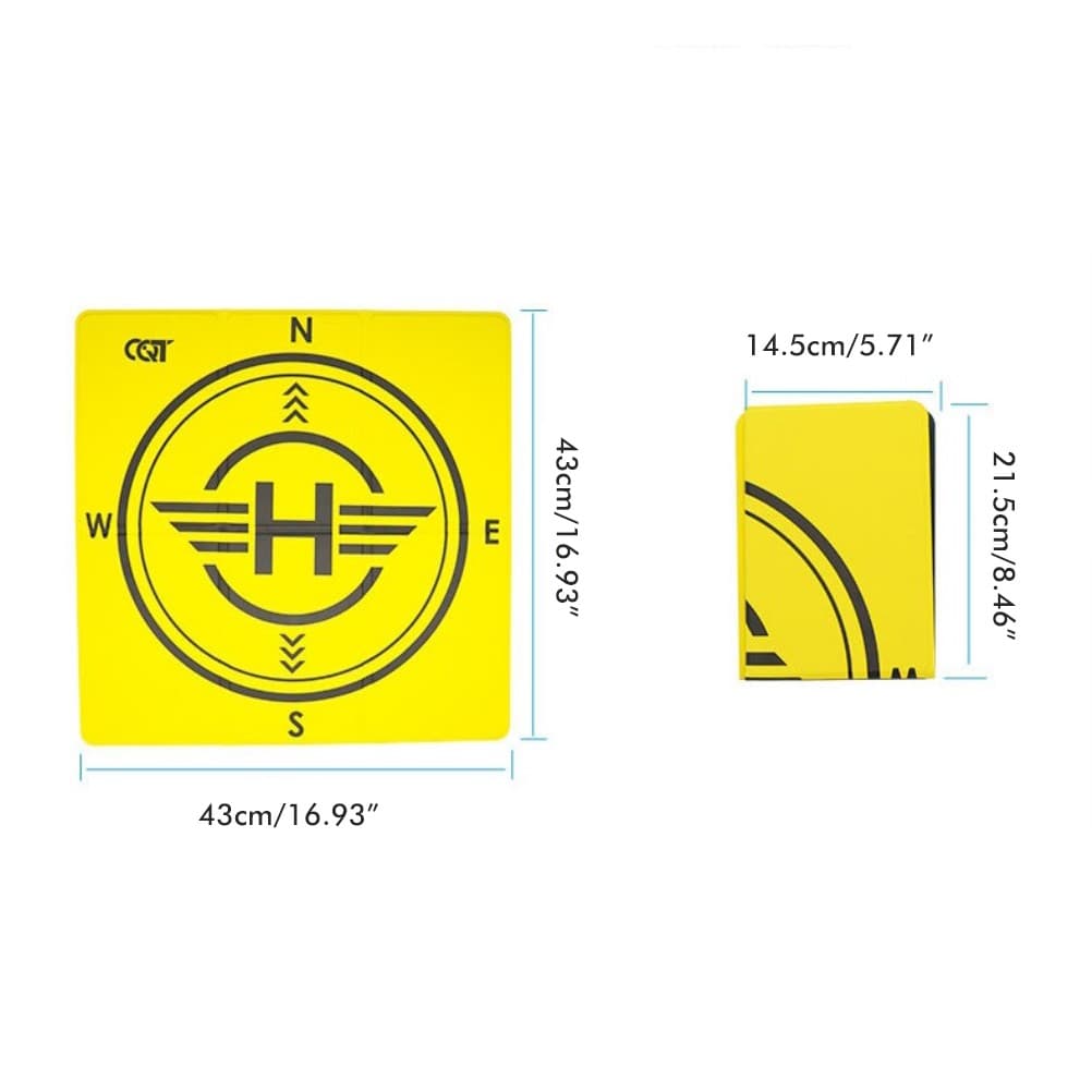 Drone Landing Place Drone Landing Mat Double Sided Waterproof Foldable For view 2