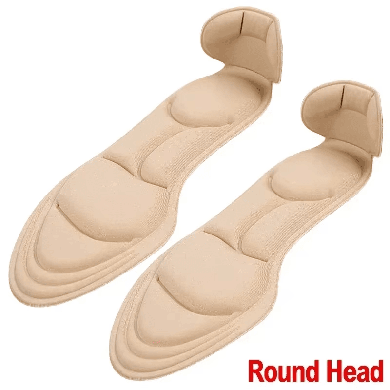 1/2Pair Memory Foam Insole Pad Inserts Heel Post Back Breathable Anti-Slip for H