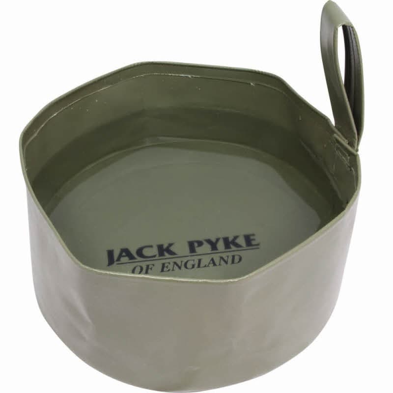 Jack Pyke Dog Bowl Collapsible Carrying Handle Dods Folding Drinking Travel 5L