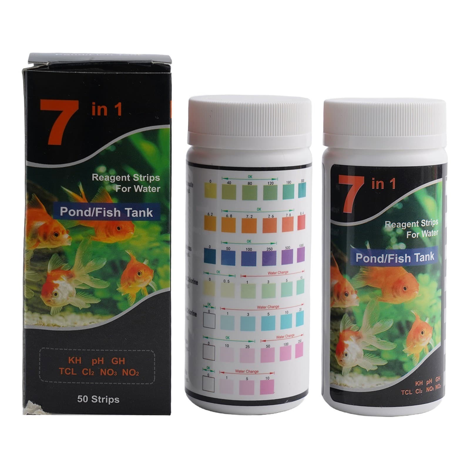 Fast Results with 7 in 1 Water Test Strips Kit 30 Seconds Testing Time
