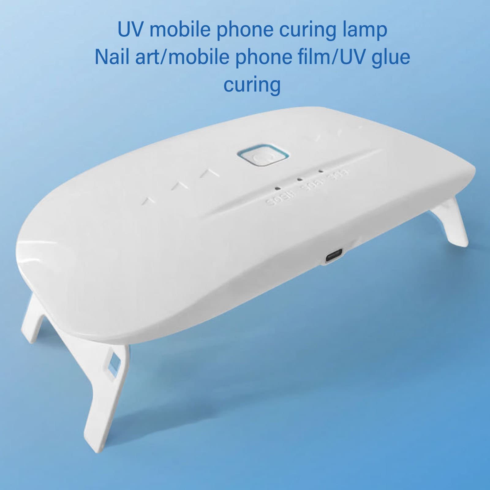 UV Resin Light 60 90 150s 3 Levels Timing Double Light Source LED Beads Uniform view 2