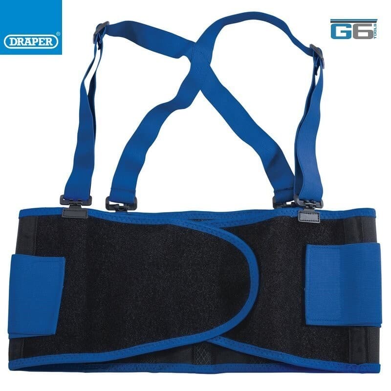 DRAPER BACK SUPPORT AND BRACES MEDIUM WITH STRONG HOOK AND LOOP FASTENER| 18016