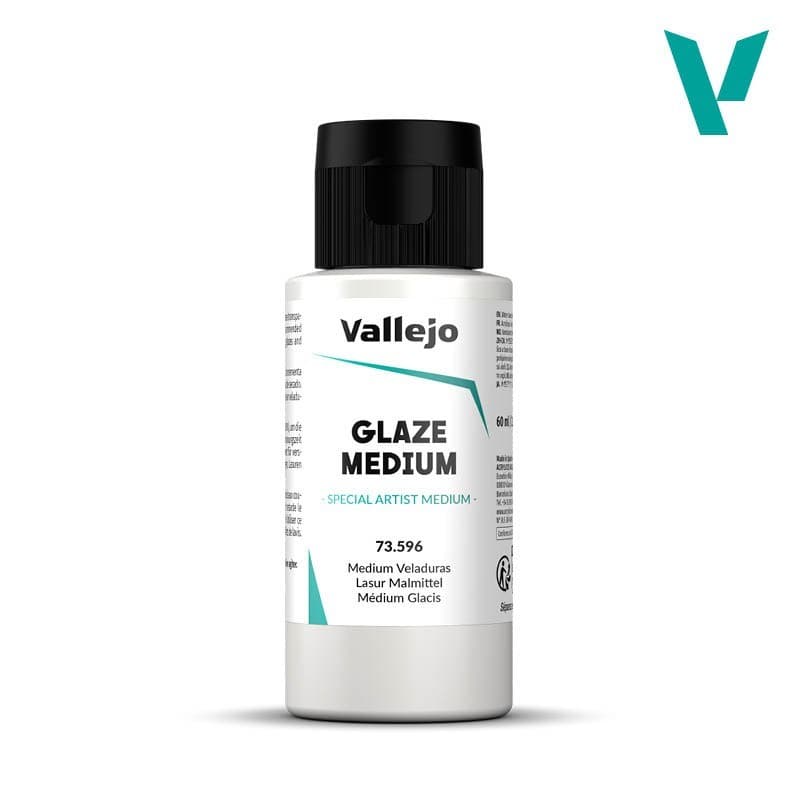 Vallejo Model Colour 60 ml Medium Glaze Bottle 73596