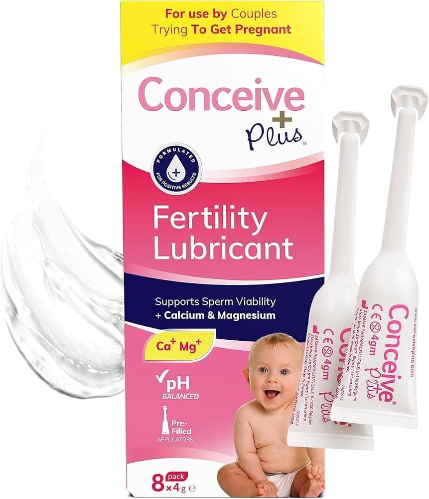 Conceive Plus Fertility Lubricant 8 x 4g | Sperm-Friendly