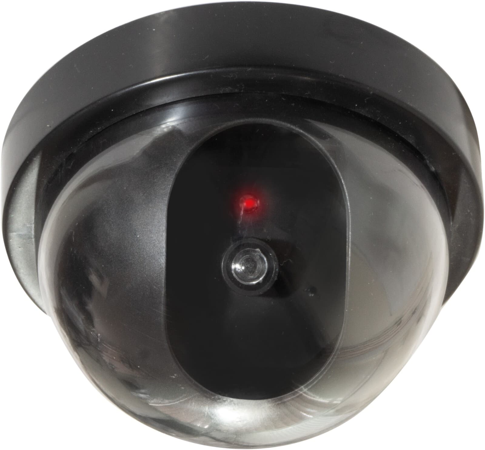 Dummy CCTV Dome Camera Red LED Light Car| Home| Caravan Security Theft Alarm