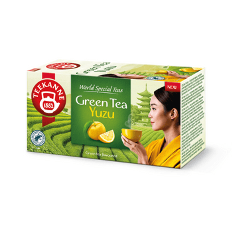 5901086079650 TEEKANNE Green Tea Yuzu 20 x 1,75g
