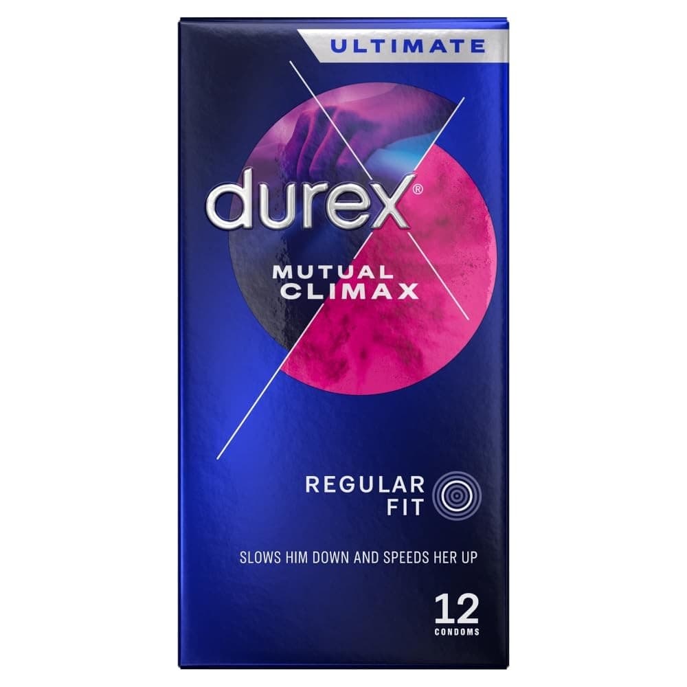 Durex Mutual Climax Condoms (Pack of 12) 12 count 1)| Red view 2