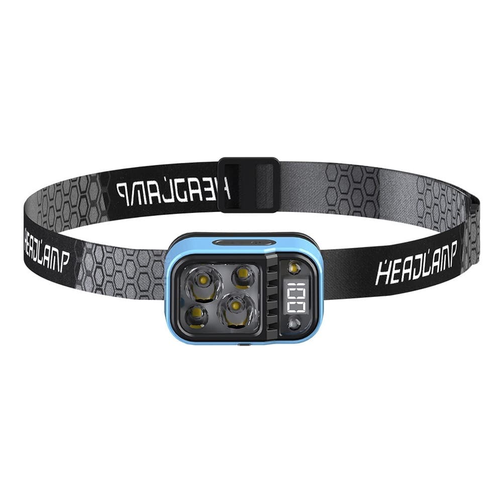 Headlamp Motion Sensor Headlight LED Rechargeable Headlamp,Adjustable1038