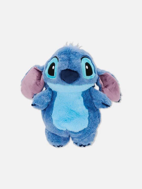 Primark Disney's Lillo and Stitch Hot Water Bottle Blue