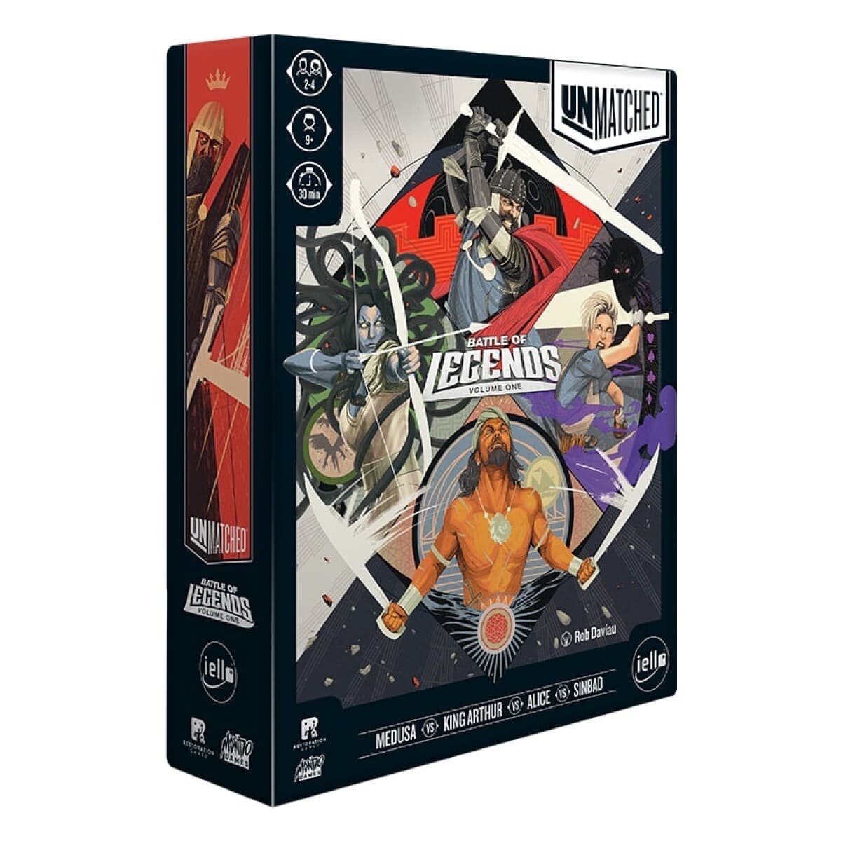 Unmatched Board Game: Battle Of Legends Volume 1 Brand New And Sealed