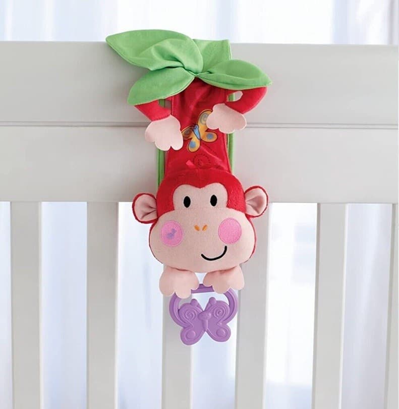Fisher-Price Grow Musical Monkey Crib Pull Down,